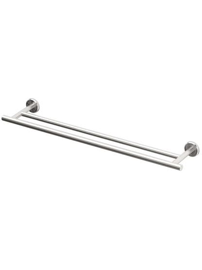 24 inch Latitude Double Towel Bar in Satin Nickel.